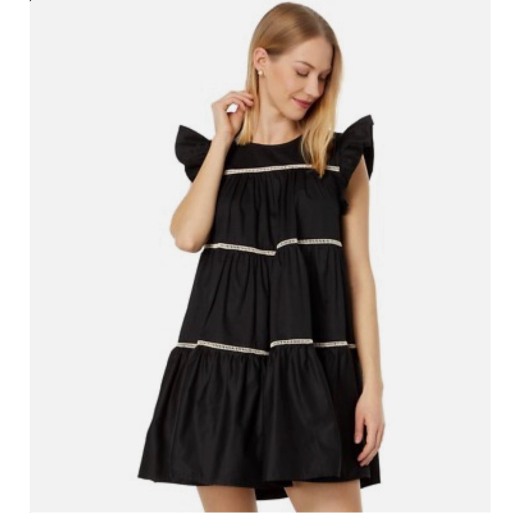 <En Saison> Tiered Babydoll Dress